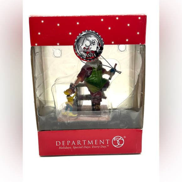 Department 56 Santa Workshop Ornament Coca Cola Collection Nutcracker Elf 2006 - Picture 16 of 16